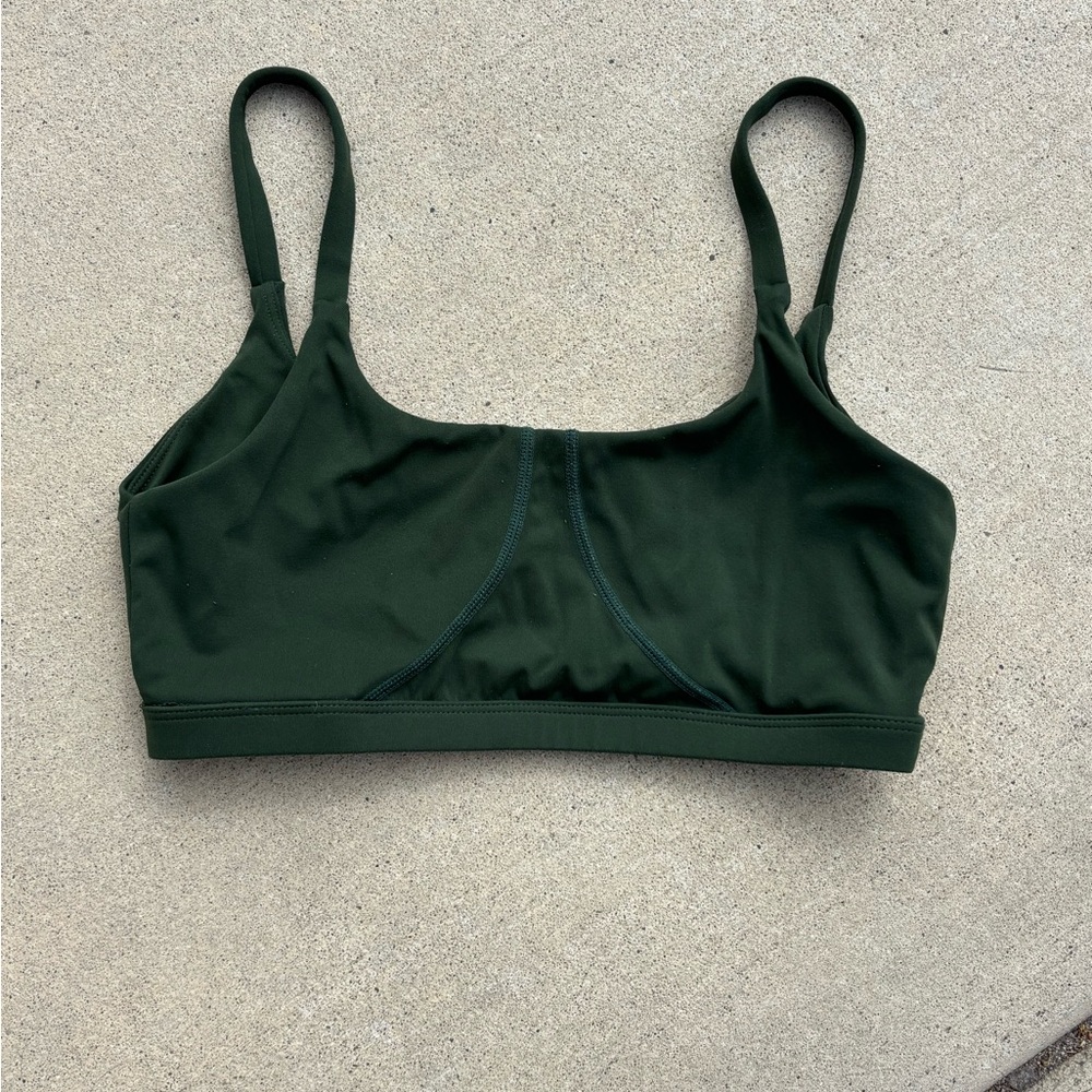 BuffBunny Spin Green Sports Bra